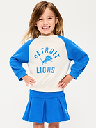 Image number 1 showing, Detroit Lions Crew-Neck Sweatshirt for Toddler Girls
