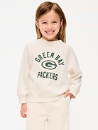 Image number 1 showing, Green Bay Packers Crew-Neck Sweatshirt for Toddler Girls