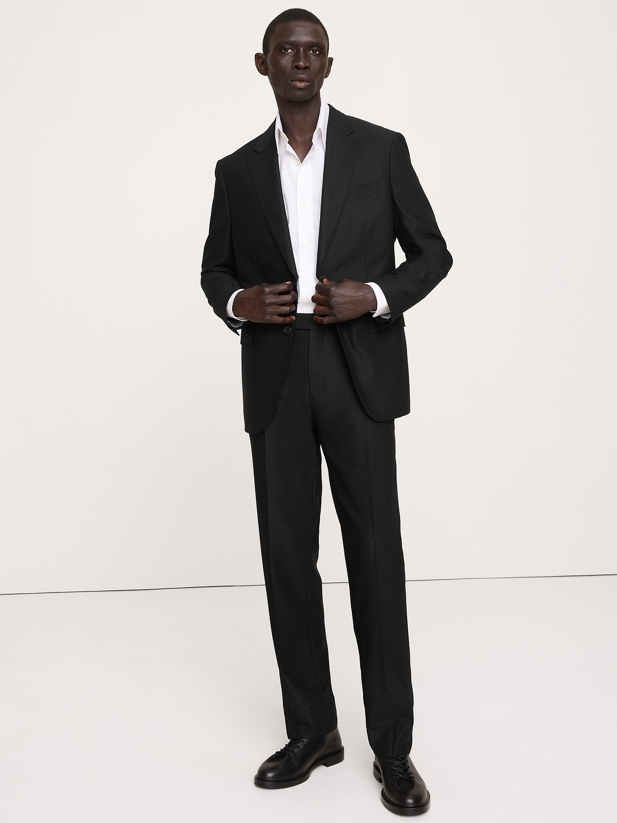 Signature Italian Hopsack Suit Jacket | Banana Republic