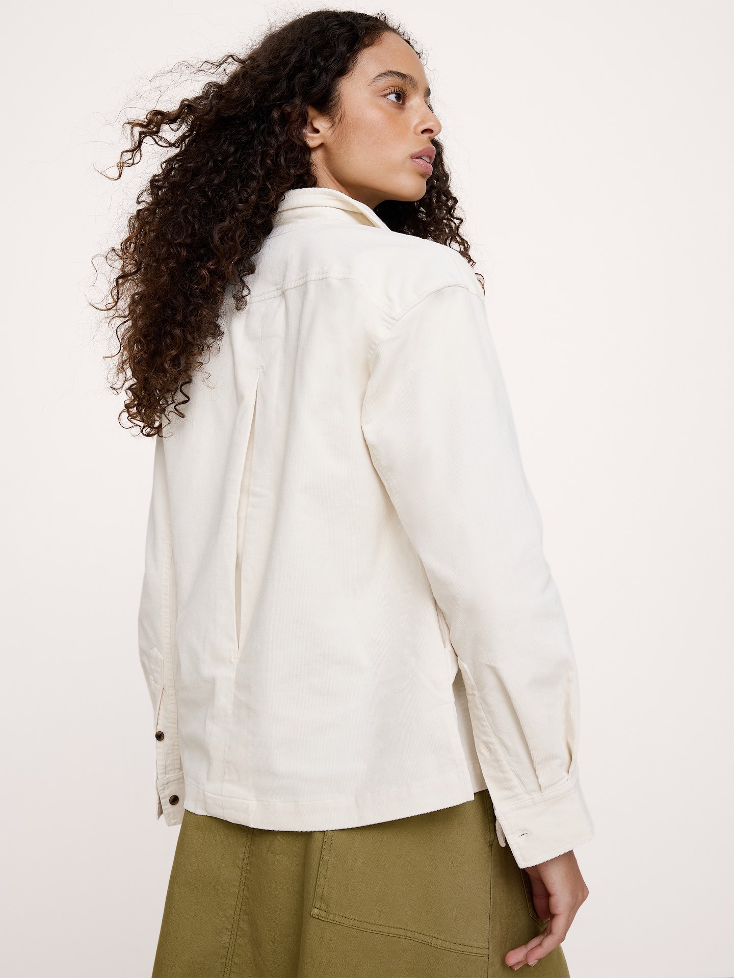 Image number 8 showing, Oversized Stretch-Cotton Utility Shirt