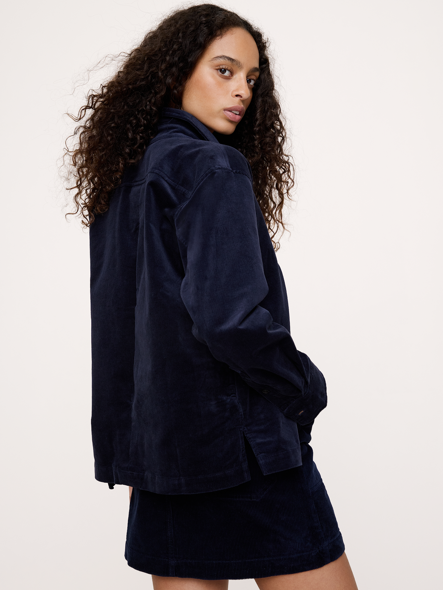 Image number 4 showing, Oversized Stretch-Cotton Utility Shirt