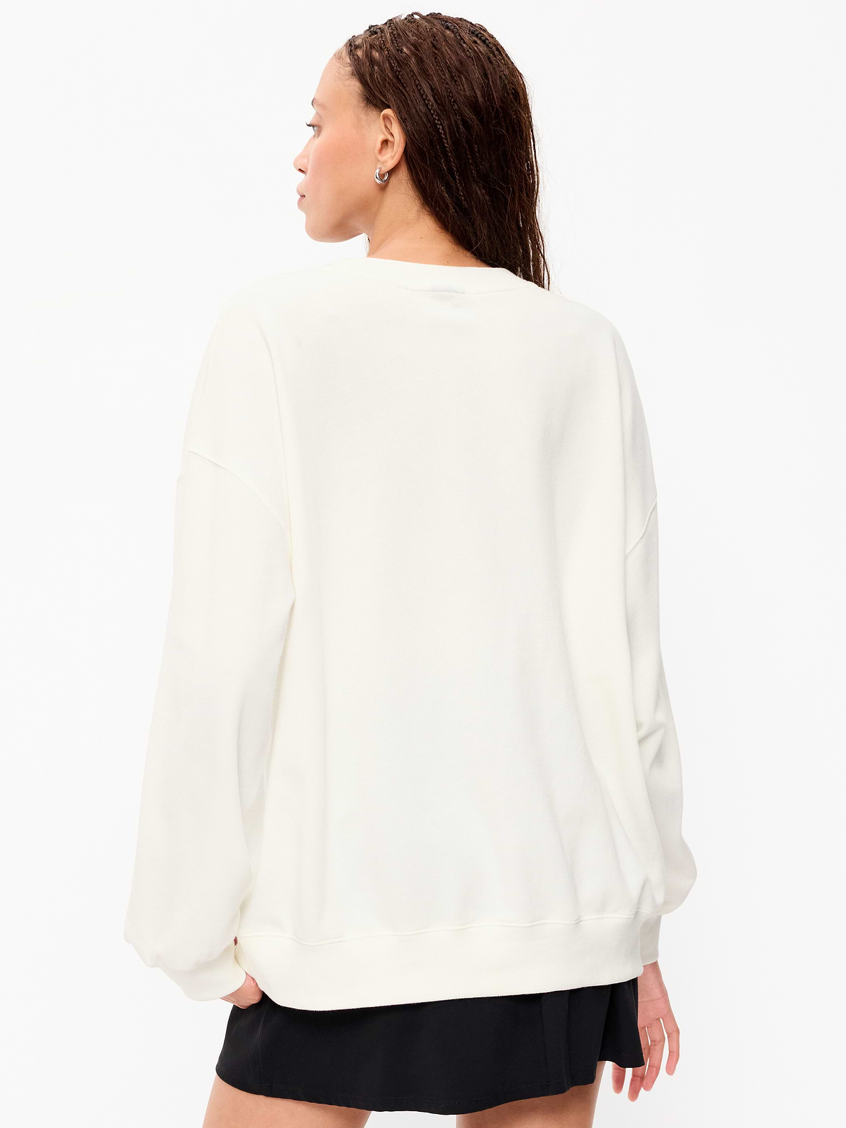 Image number 2 showing, Dallas Cowboys Oversized Fleece Sweatshirt for Women
