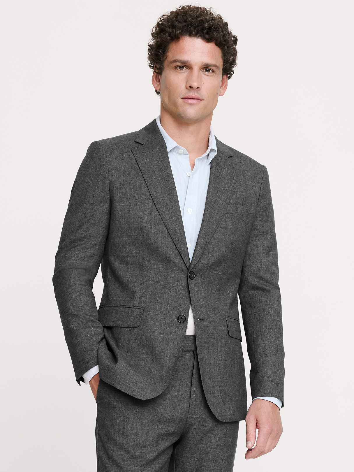 Signature Italian Rustico Suit Jacket | Banana Republic
