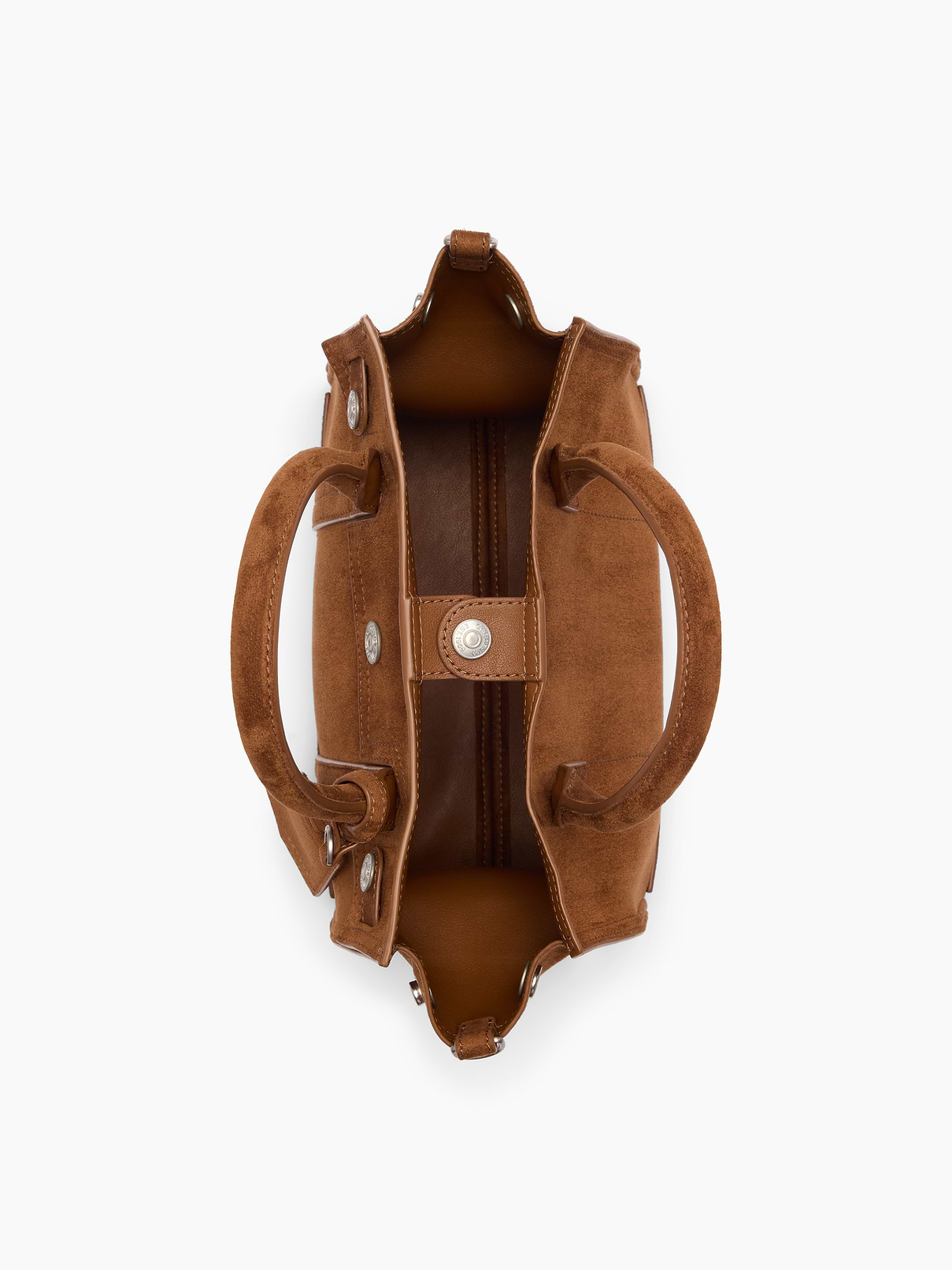 Image number 7 showing, Small Vegan Suede Five Pocket Tote