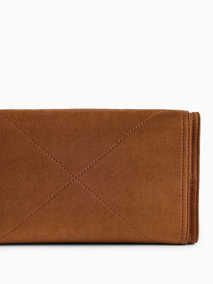Image number 5 showing, Small Vegan Suede Five Pocket Tote