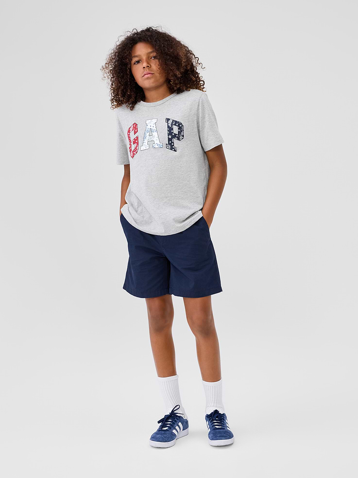 Image number 1 showing, Kids Relaxed Pull-On Shorts