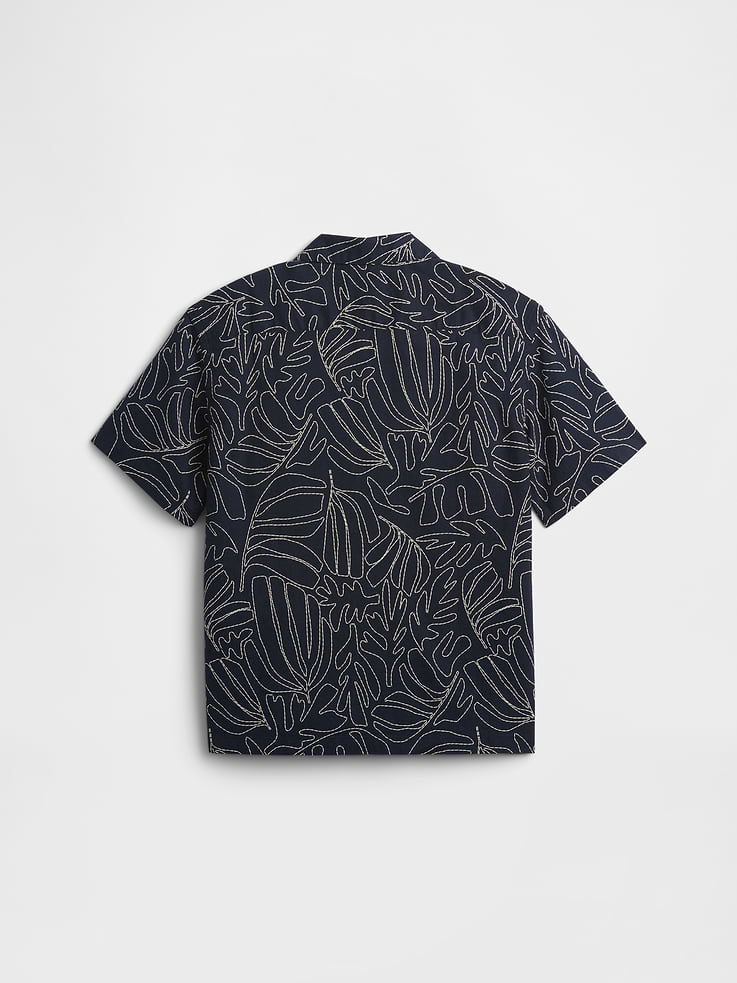 Image 4 of 4, Kids Textured Vacay Shirt