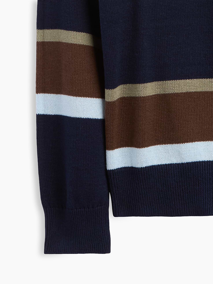 Image 3 of 4, Kids Relaxed Textured Crewneck Sweater
