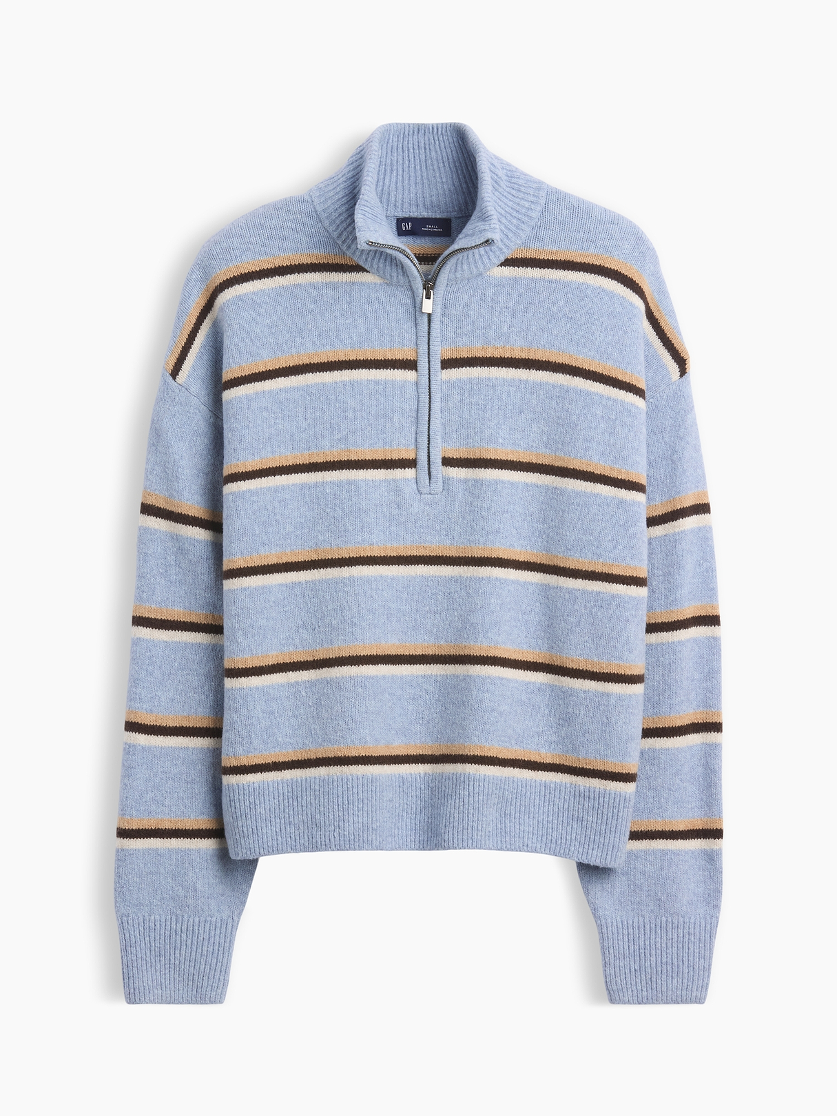 CashSoft Oversized Half-Zip Pullover Sweater | Gap