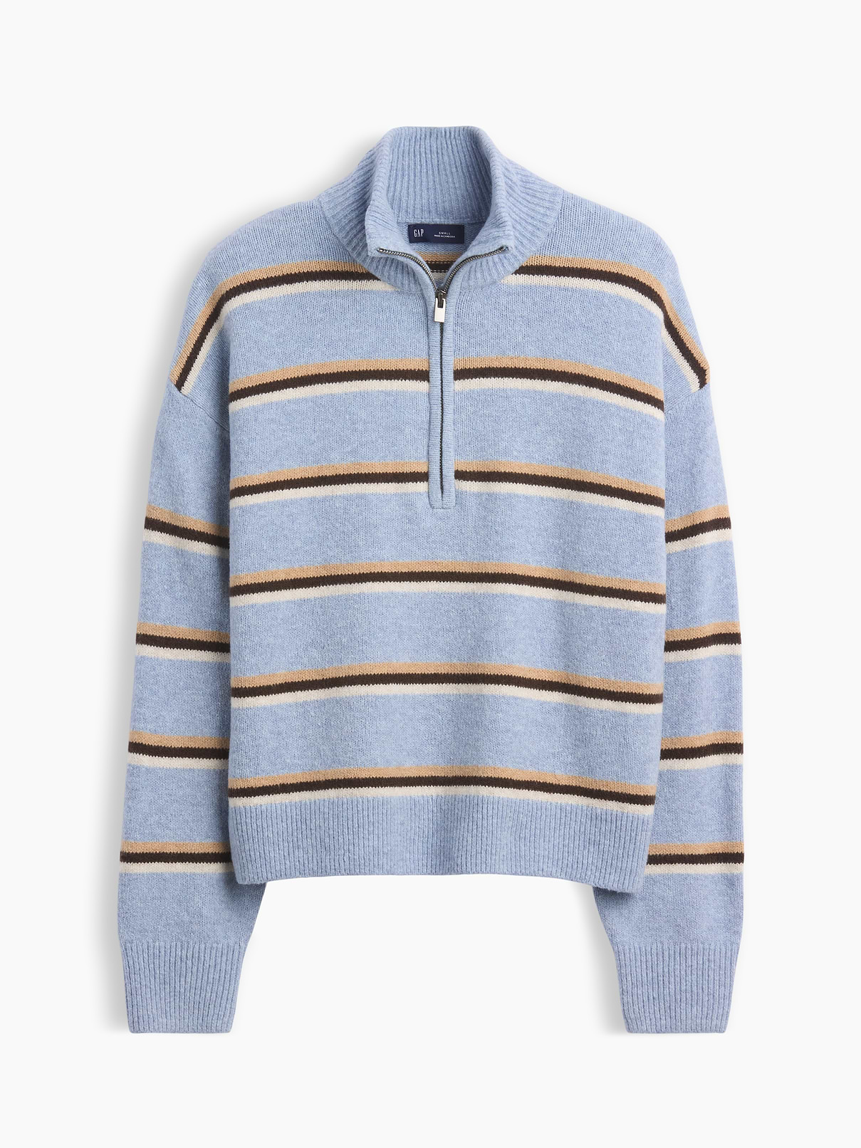 CashSoft Oversized Half-Zip Pullover Sweater | Gap