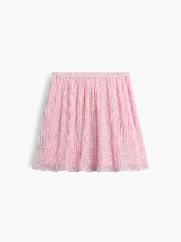Kids Pull-On Sparkle Mesh Skirt