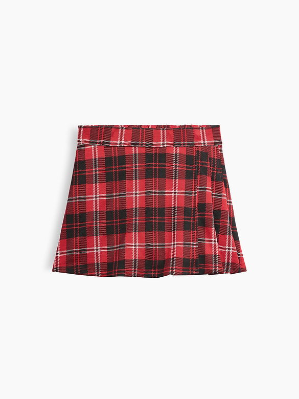Kids Pull-On Pleated Skort