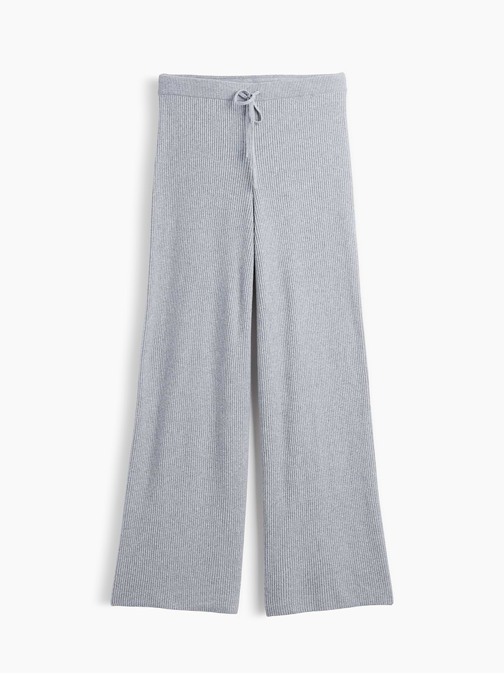 Image 5 of 5, CashSoft Relaxed Ribbed Sweater Pants