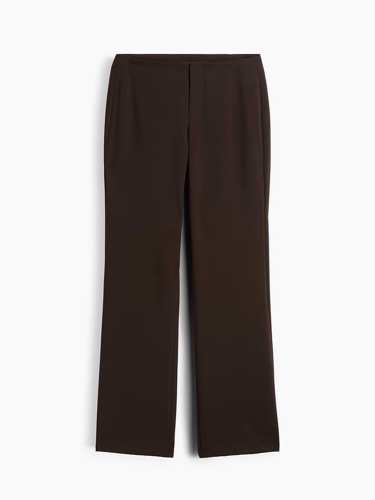 Image number 6 showing, Low Rise Twill Flare Pants