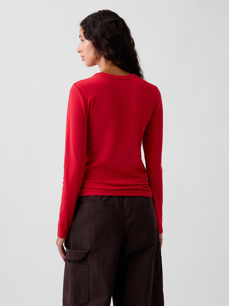 Image 3 of 5, Modern Crewneck T-Shirt