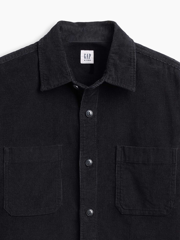 Image number 5 showing, Kids Corduroy Utility Shirt