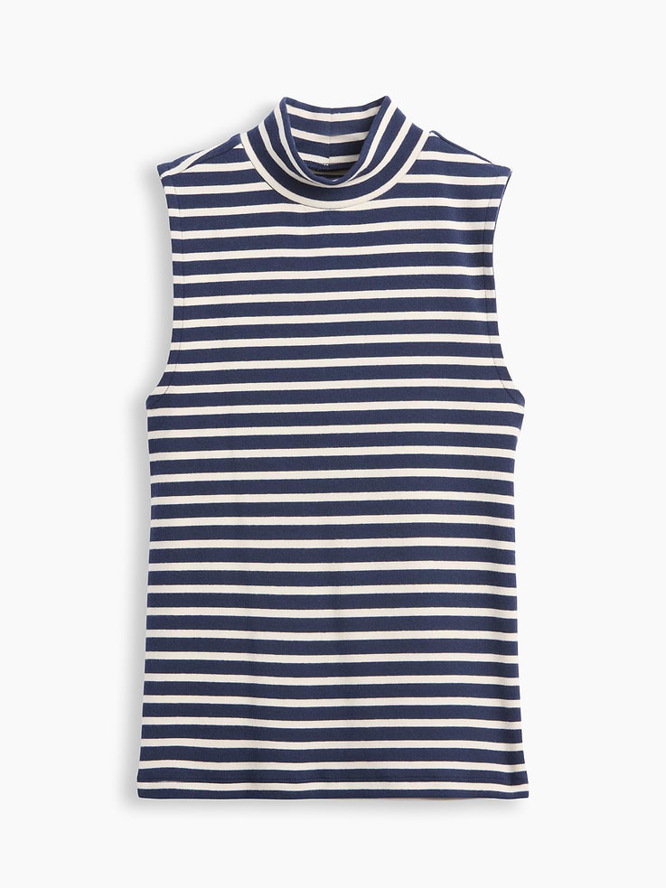 Image 5 of 5, Modern Mockneck Tank Top