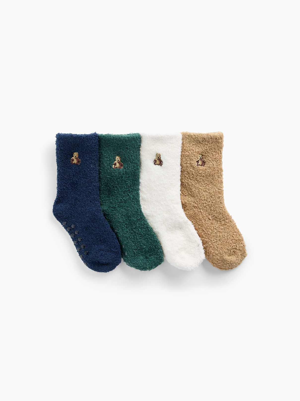 Baby & Toddler Cozy Socks (4-Pack)