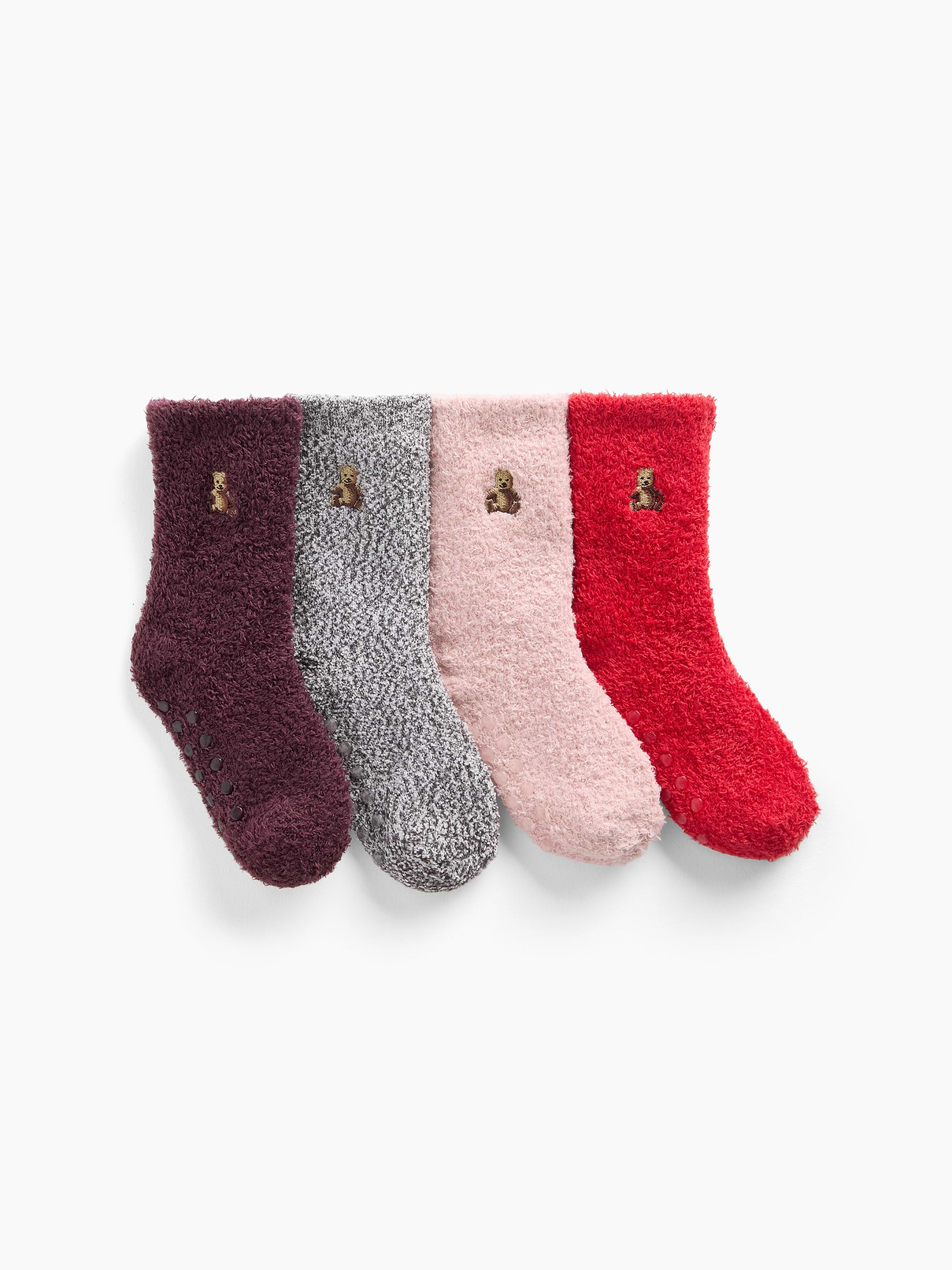 Baby & Toddler Cozy Socks (4-Pack)