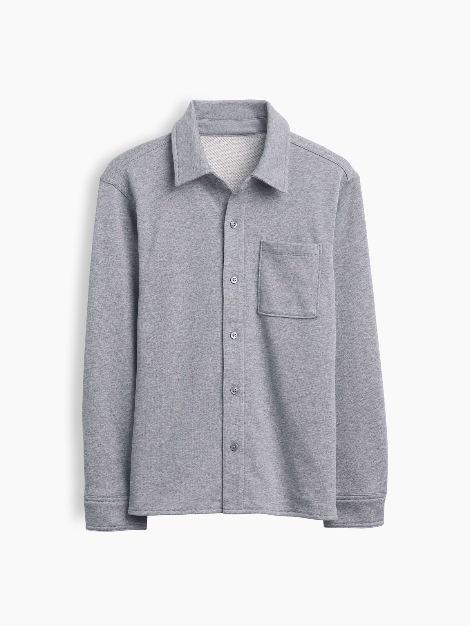 Kids VintageSoft Terry Button-Front Shirt | Gap