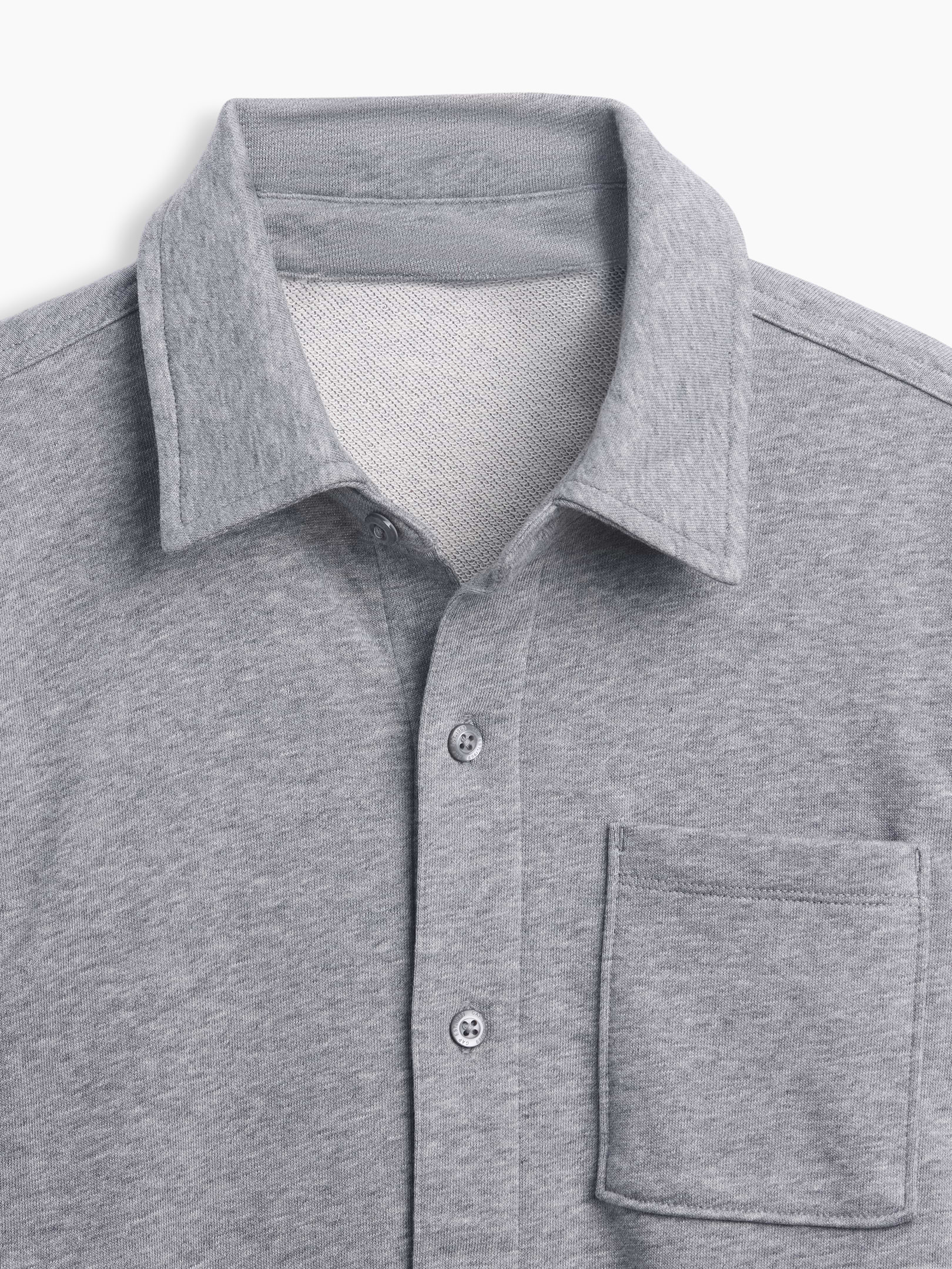 Kids VintageSoft Terry Button-Front Shirt | Gap