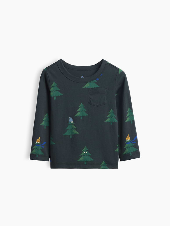 Baby & Toddler Mix & Match Print Pocket T-Shirt
