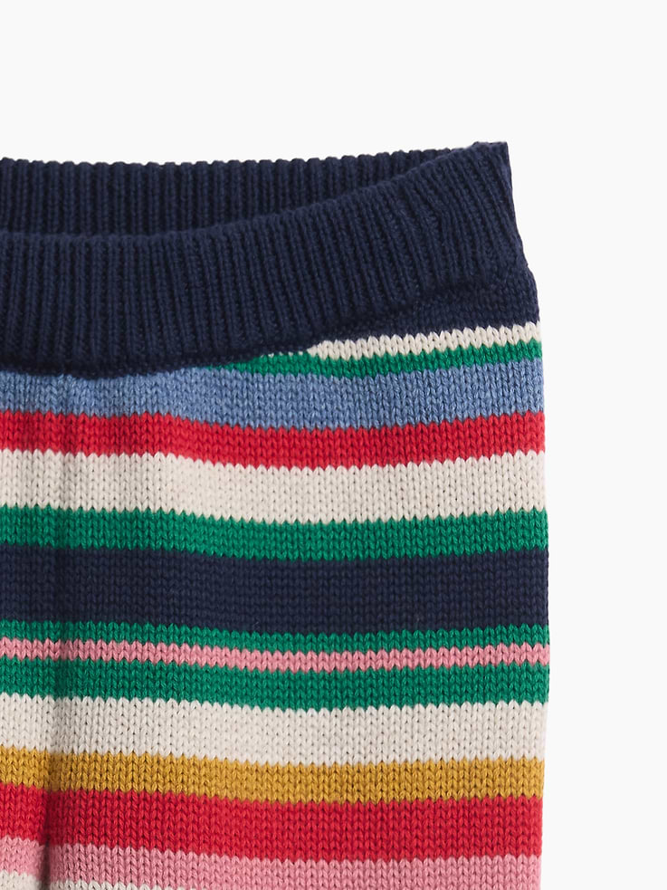Image 4 of 4, Baby & Toddler Striped Flare Sweater Pants