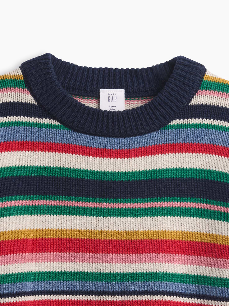 Image 4 of 4, Baby & Toddler Crew Sweater