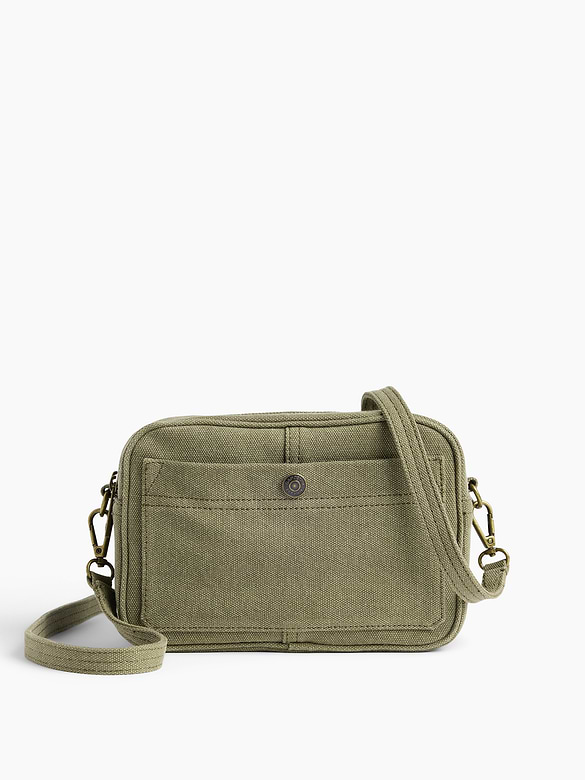 Canvas Pocket Crossbody