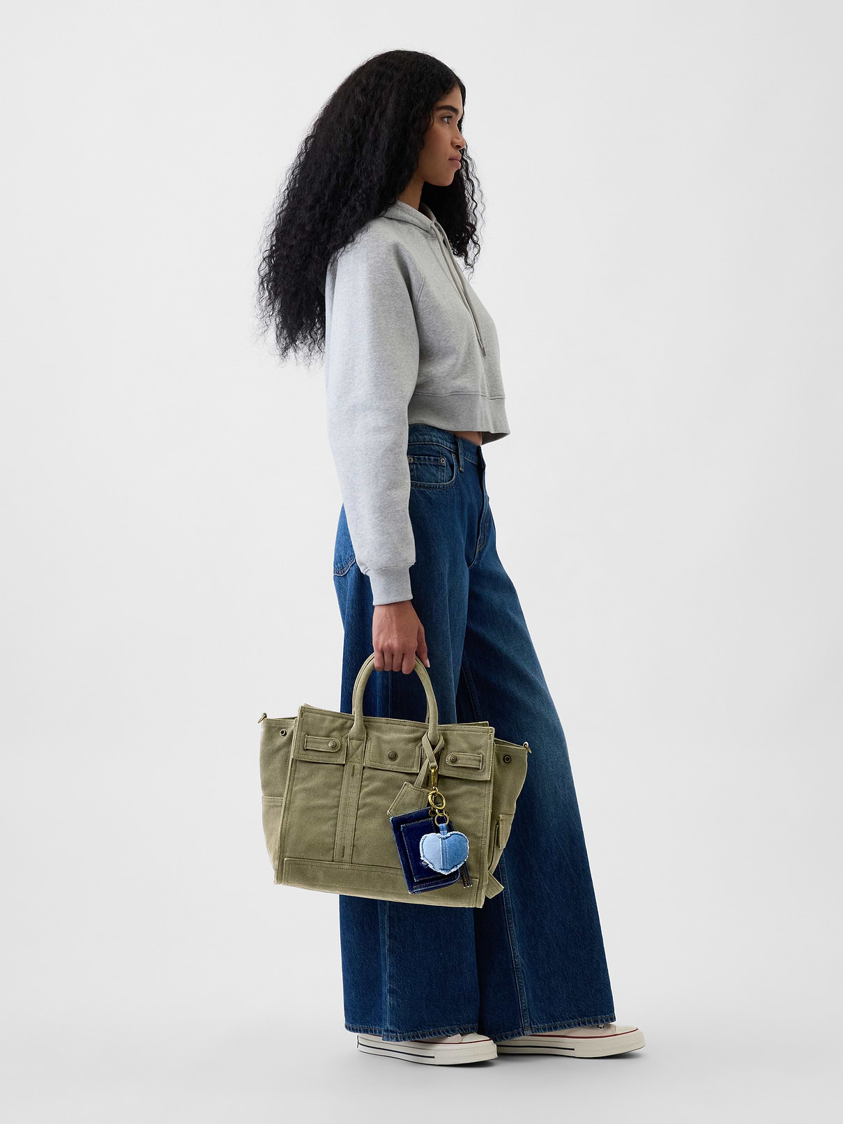 Image number 2 showing, Canvas Five Pocket Tote