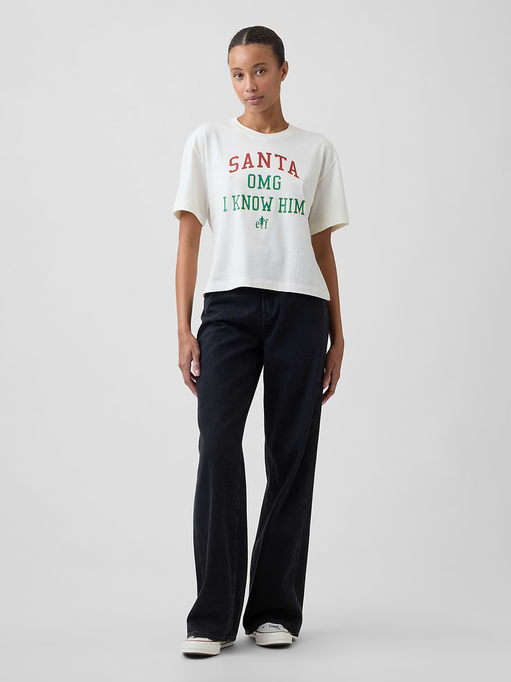 Image 3 of 5, WB™ Elf Relaxed Graphic T-Shirt