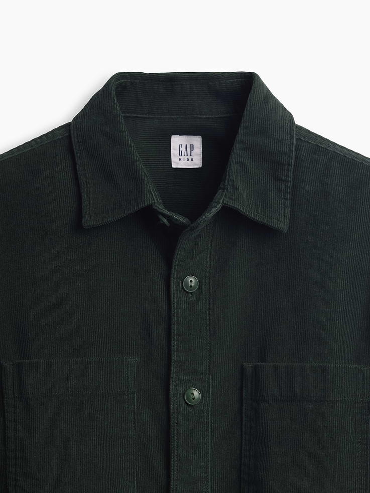 Image number 4 showing, Kids Corduroy Utility Shirt