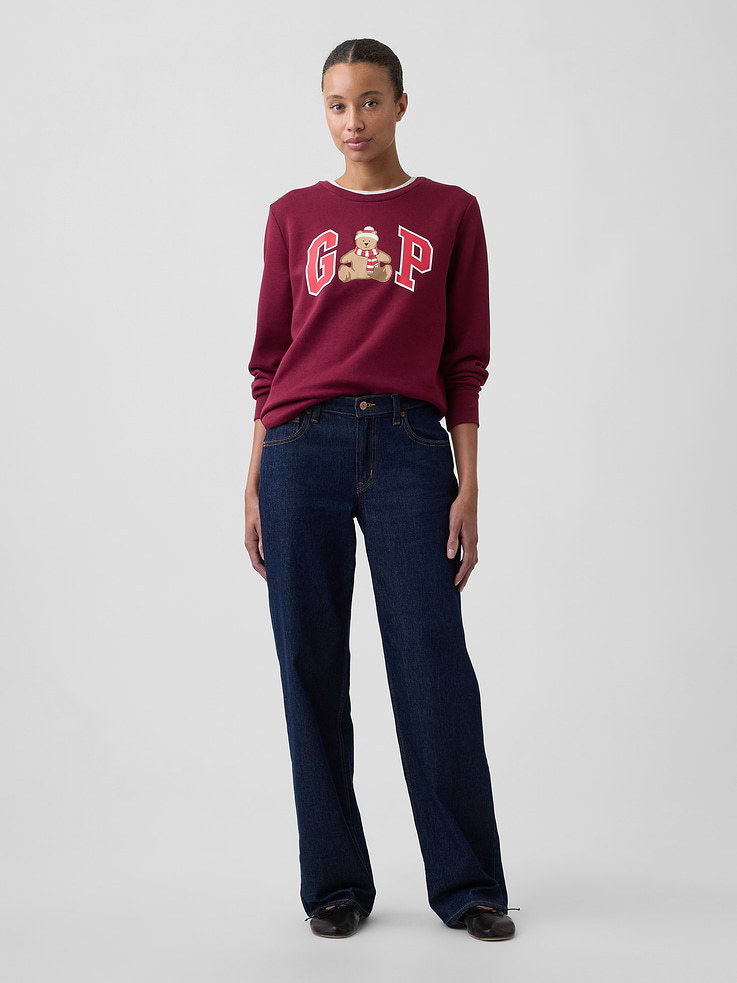 Image 3 of 5, Relaxed Gap Logo Sweatshirt