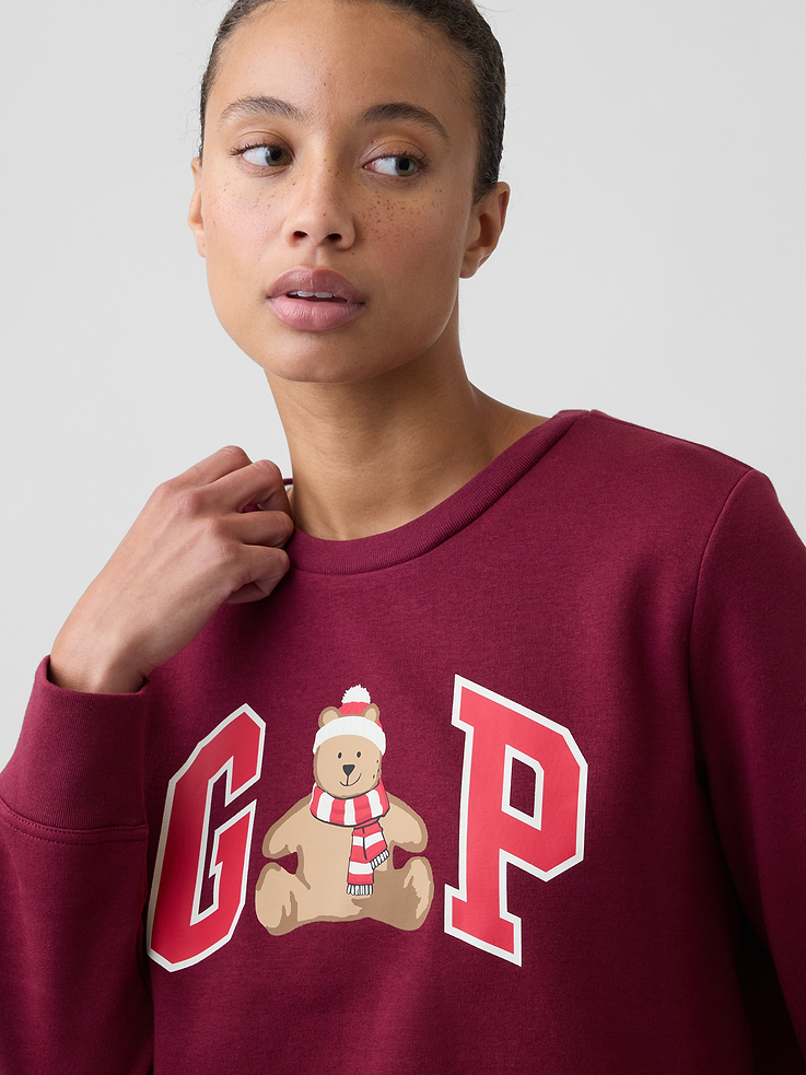Image 4 of 5, Relaxed Gap Logo Sweatshirt