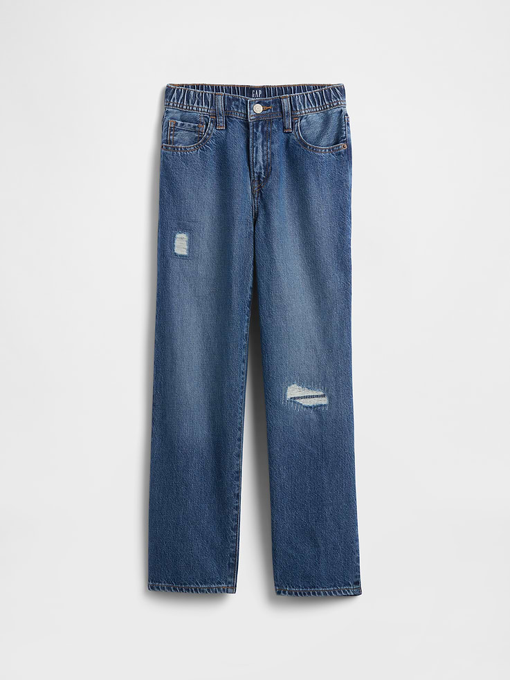 Image 2 of 4, Kids Distressed Soft Relaxed Jeans