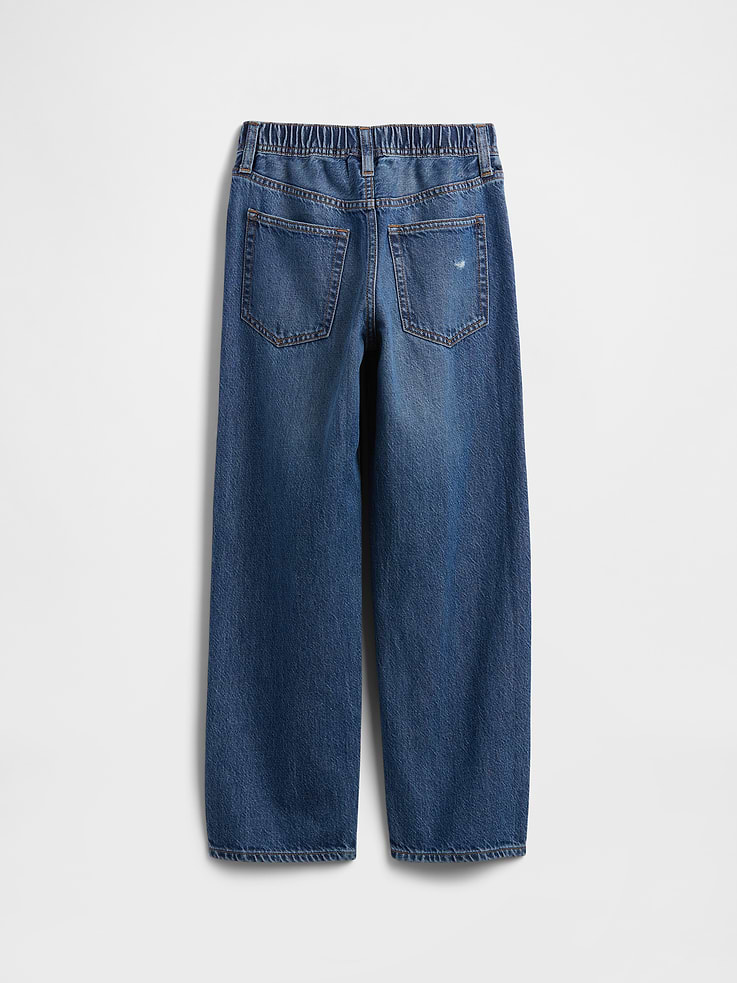 Image 4 of 4, Kids Distressed Soft Relaxed Jeans