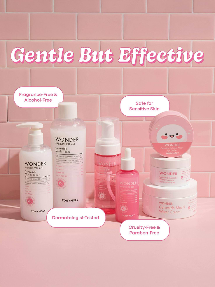 Image 3 of 6, Tony Moly Wonder Ceramide Mochi Essentials Kit