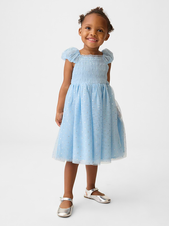 Baby & Toddler Smocked Tulle Dress