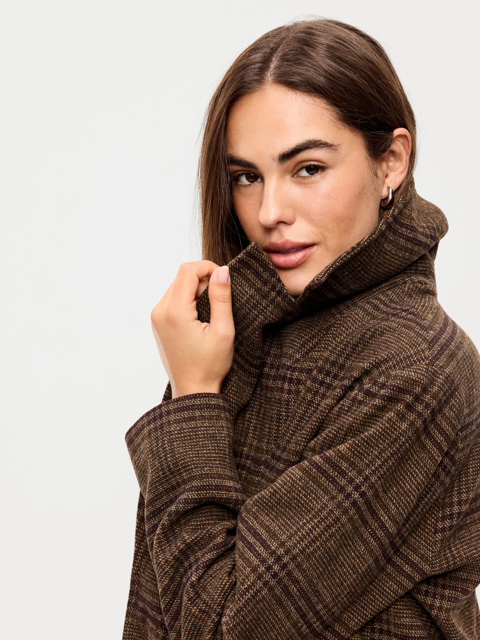 Image 4 of 7, Oversized Full-Length Overcoat