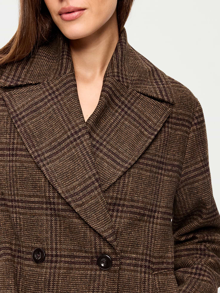 Image 6 of 7, Oversized Full-Length Overcoat
