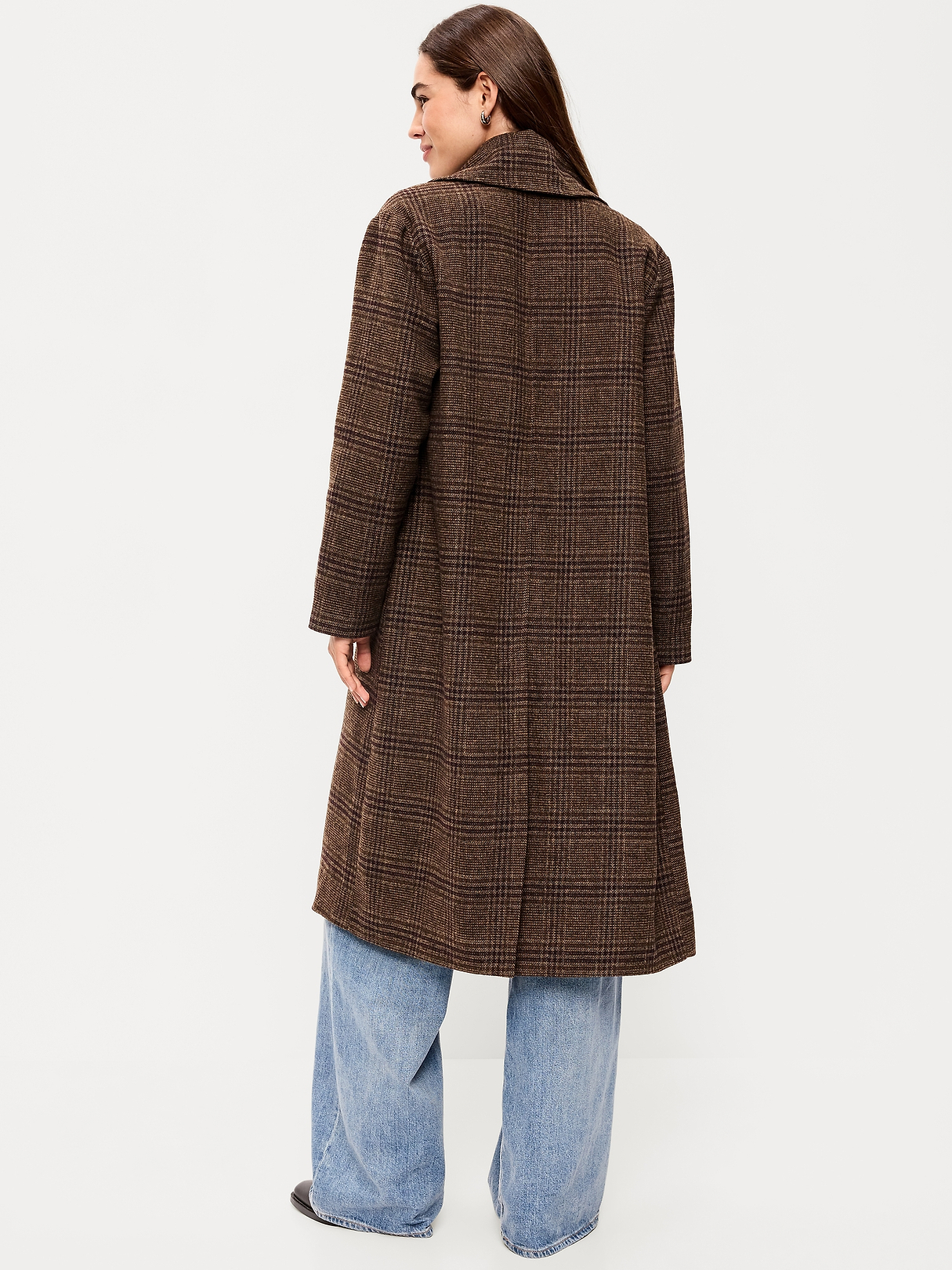 Oversized Full-Length Overcoat | Old Navy