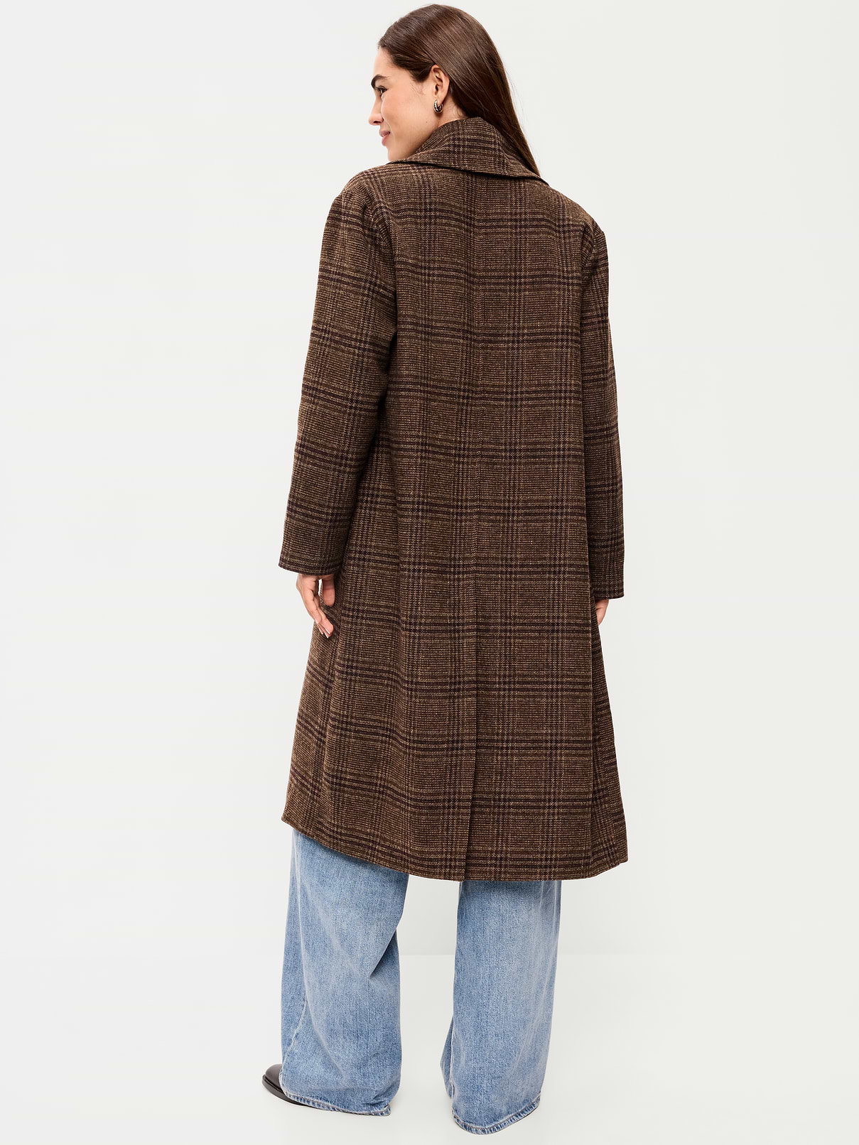 Image 2 of 7, Oversized Full-Length Overcoat