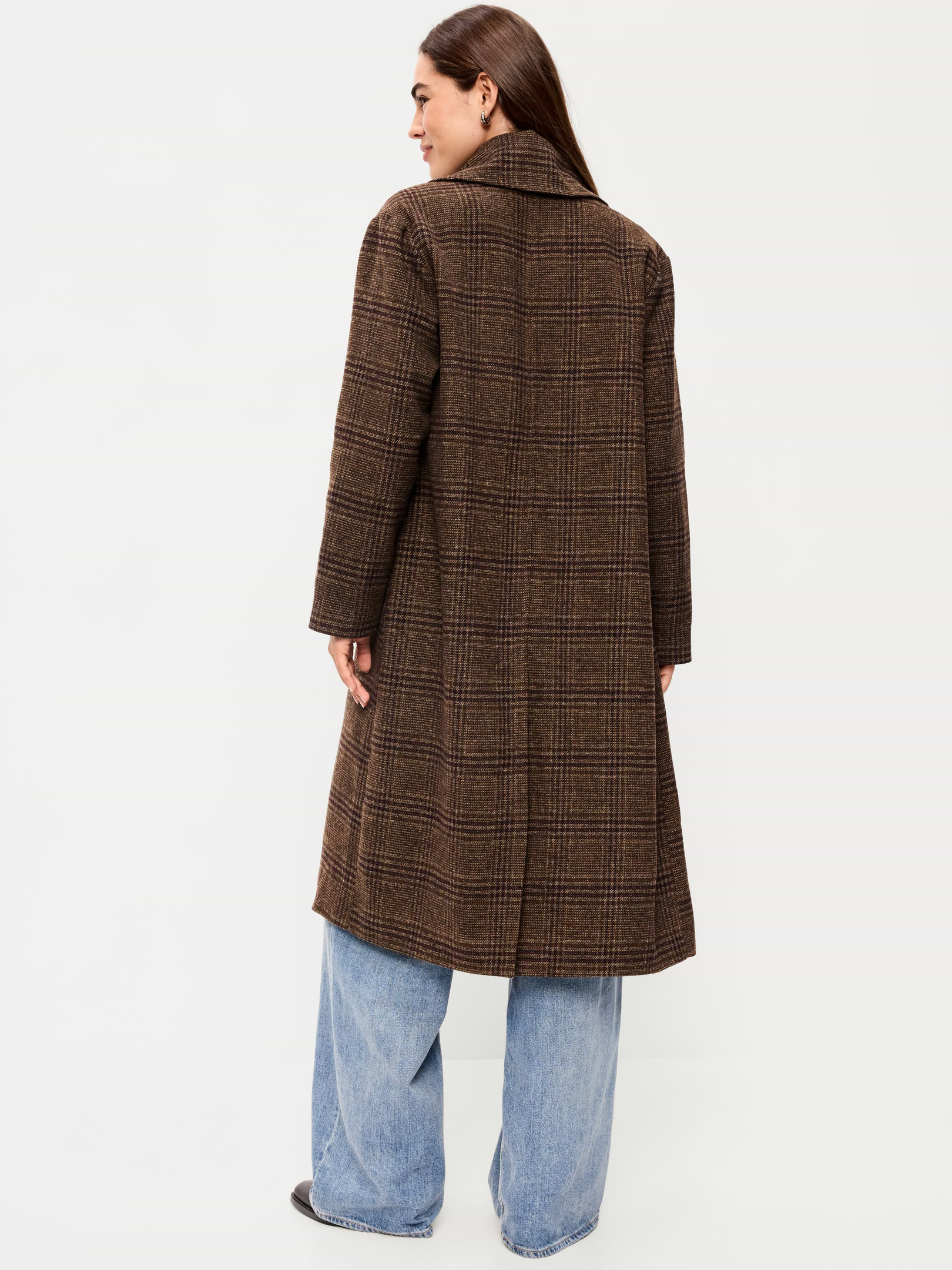 Image 2 of 7, Oversized Full-Length Overcoat