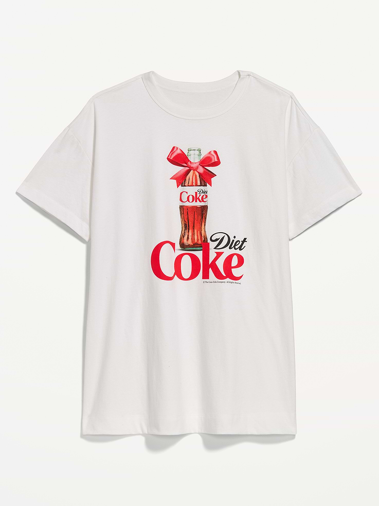 Image 5 of 9, Diet Coke® Oversized Tunic T-Shirt