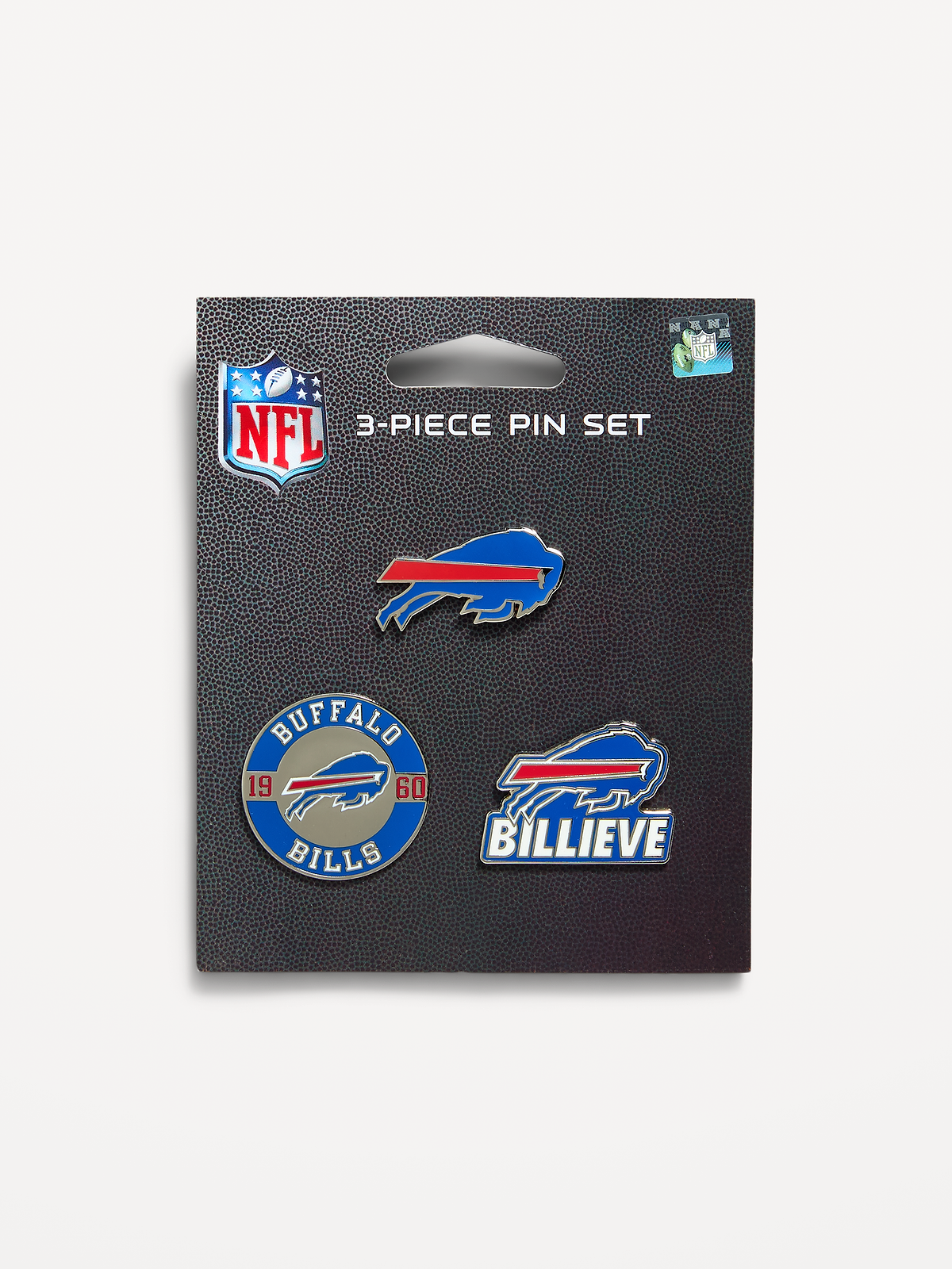 WinCraft® Buffalo Bills 3-Pack Collector Enamel Pins