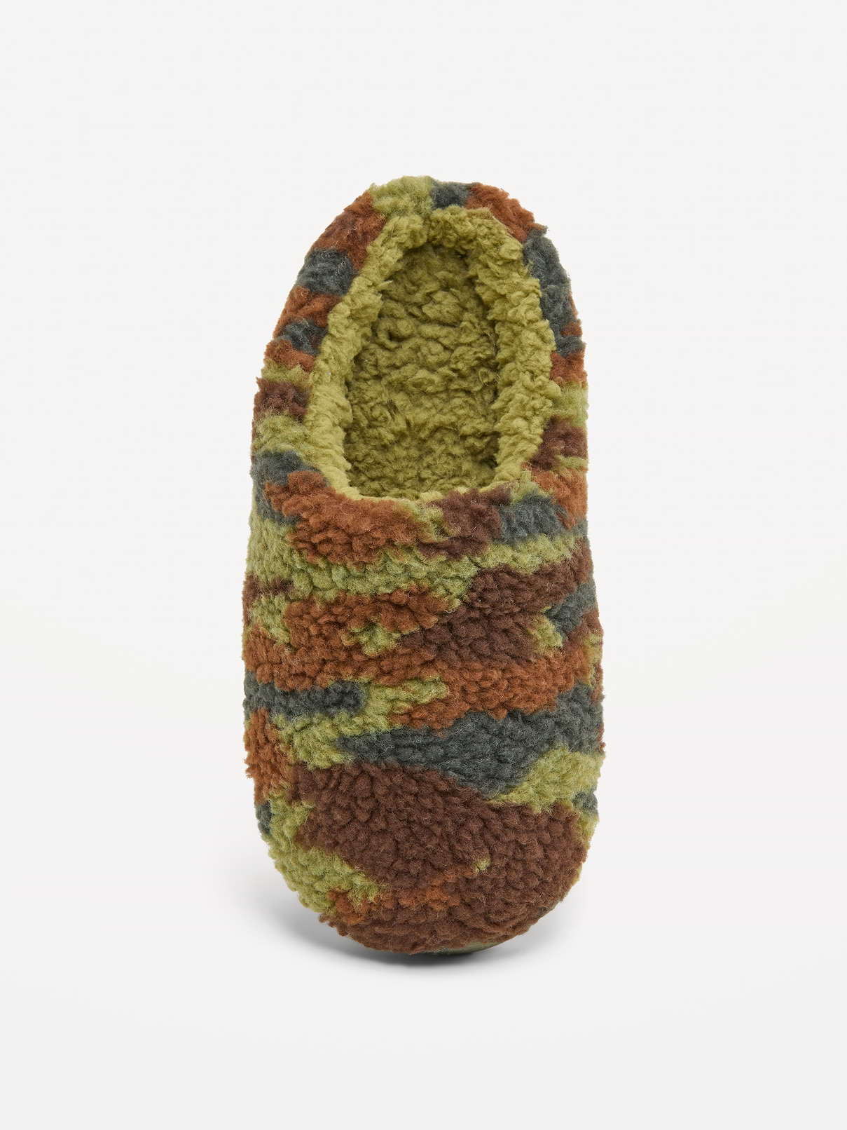 Image 2 of 4, Sherpa Slippers for Boys