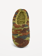 Image 2 of 4, Sherpa Slippers for Boys