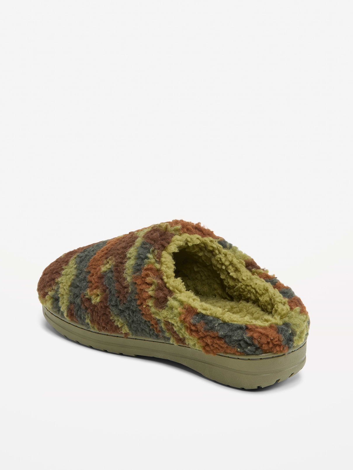 Image 4 of 4, Sherpa Slippers for Boys