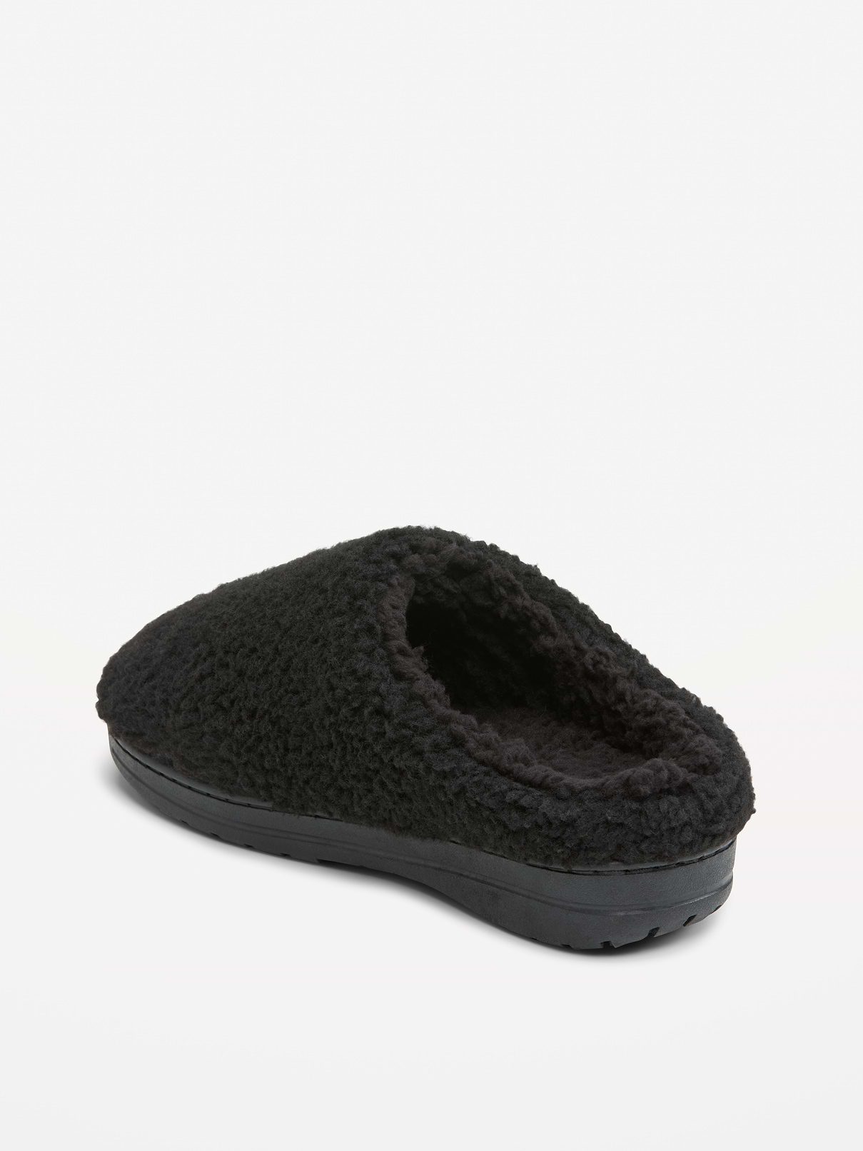 Image 4 of 4, Sherpa Slippers for Boys
