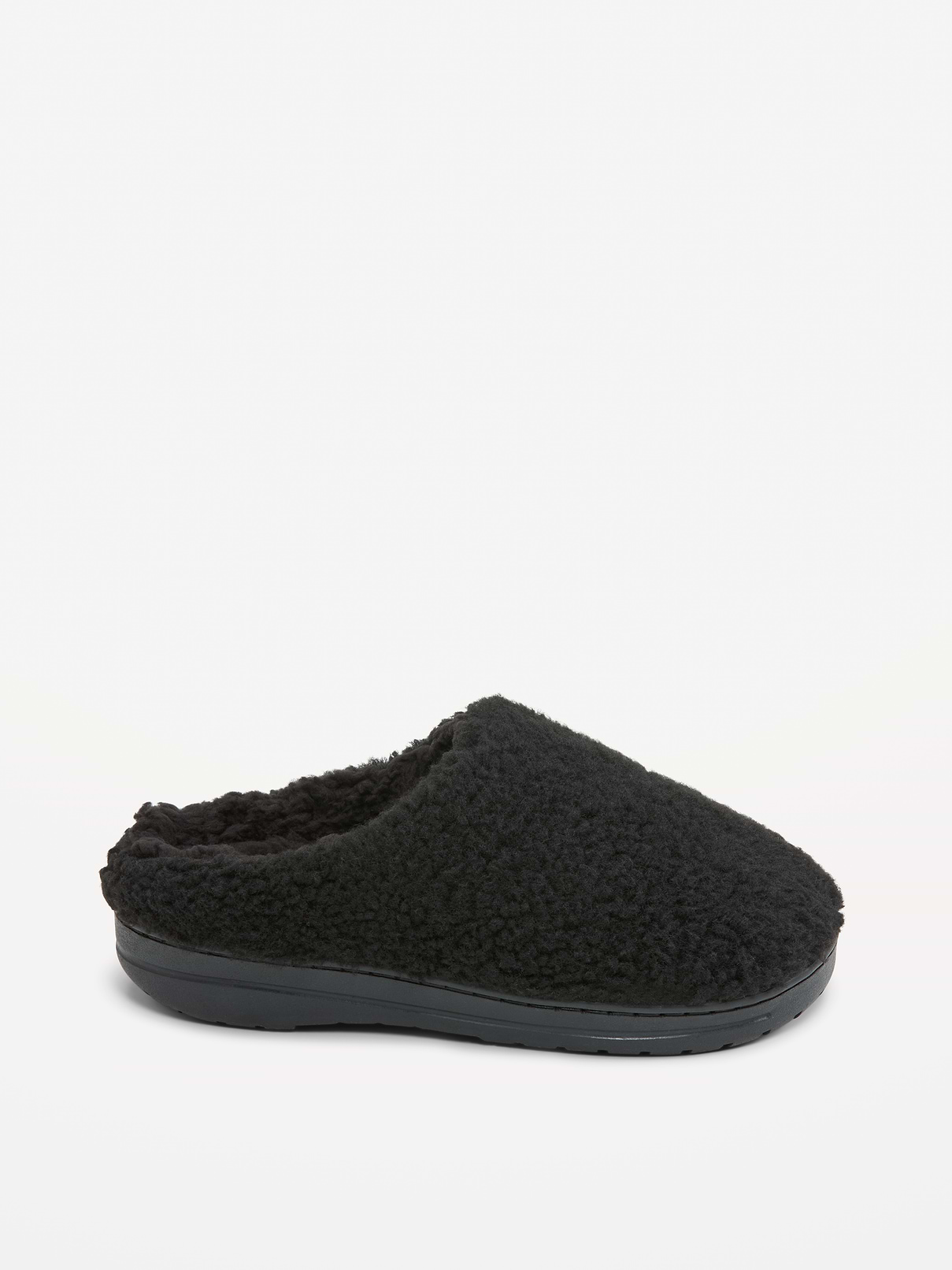 Image 3 of 4, Sherpa Slippers for Boys